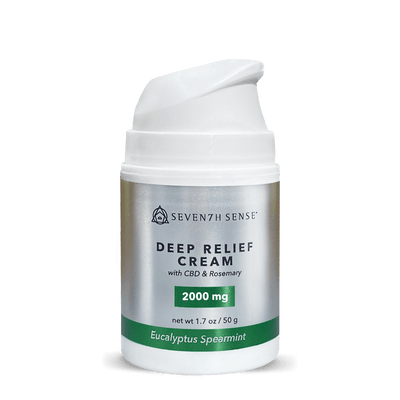 Deep Relief Cream 2000mg Eucalyptus Spearmint