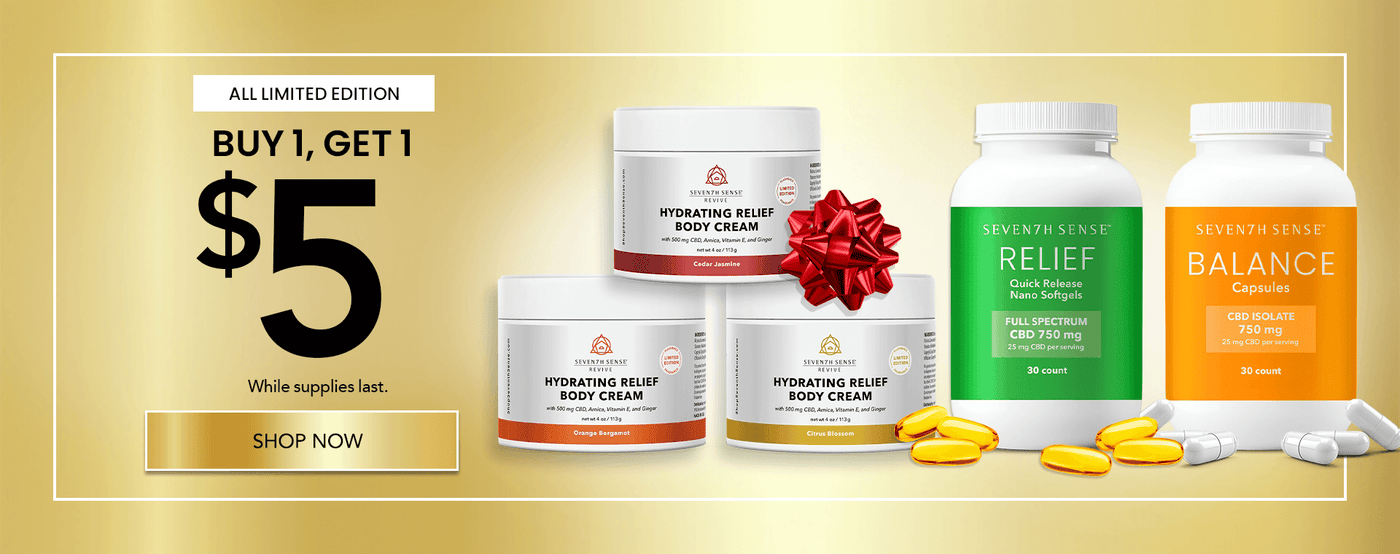 Seventh Sense | Feel Good Again | CBD & Wellness – Shop Seventh Sense