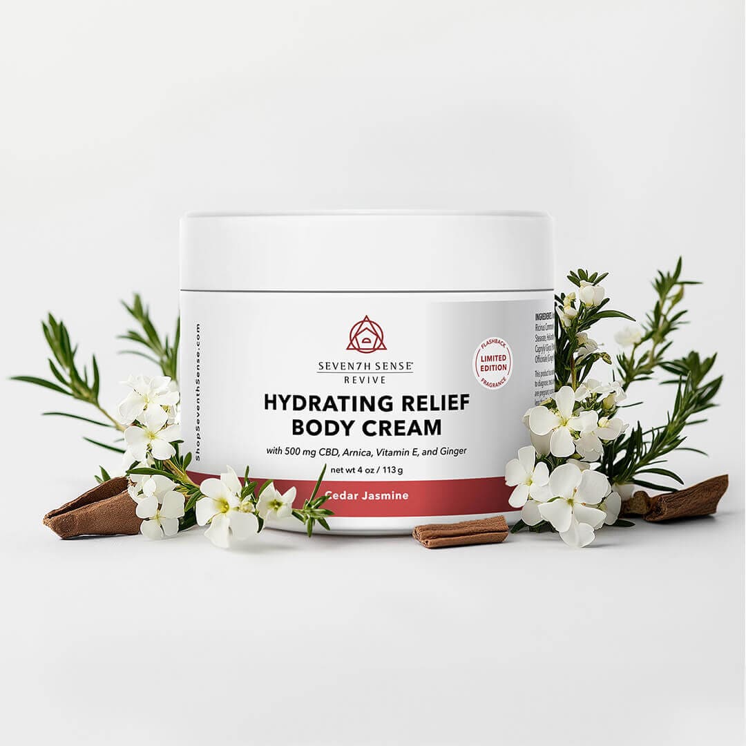 Hydrating Relief Body Cream 500mg Cedar Jasmine - Limited Edition