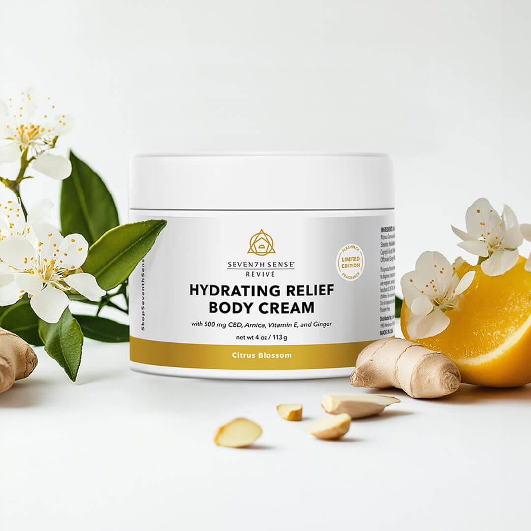 Hydrating Relief Body Cream 500mg Citrus Blossom - Limited Edition