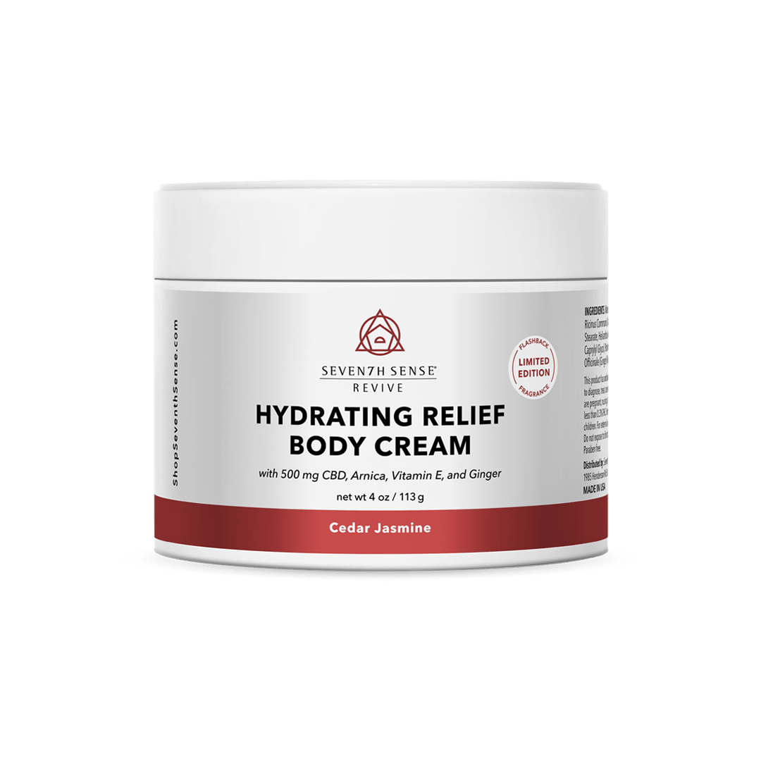 Hydrating Relief Body Cream 500mg Cedar Jasmine - Limited Edition