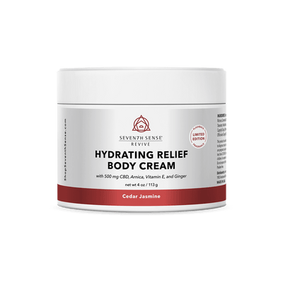 Hydrating Relief Body Cream 500mg Cedar Jasmine - Limited Edition