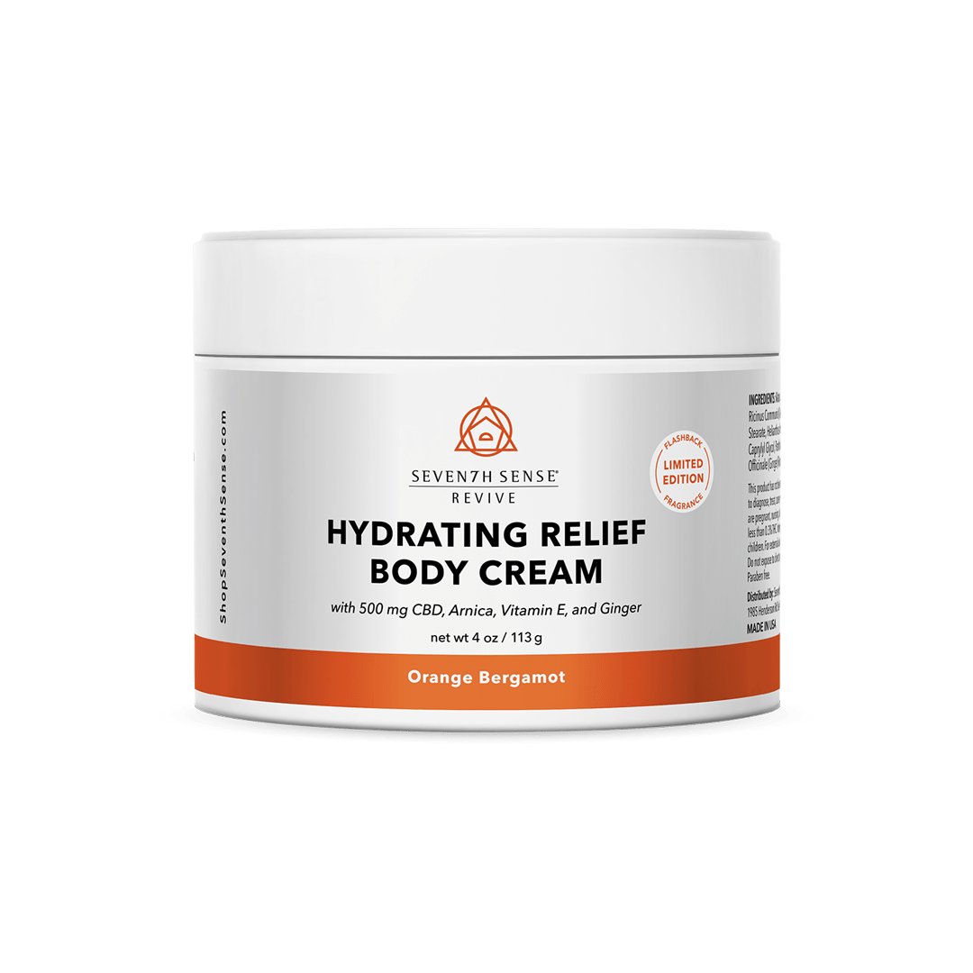 Hydrating Relief Body Cream 500mg Orange Bergamot - Limited Edition