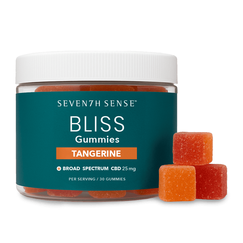 750mg Bliss Broad Spectrum CBD Gummies - Tangerine from $59.49