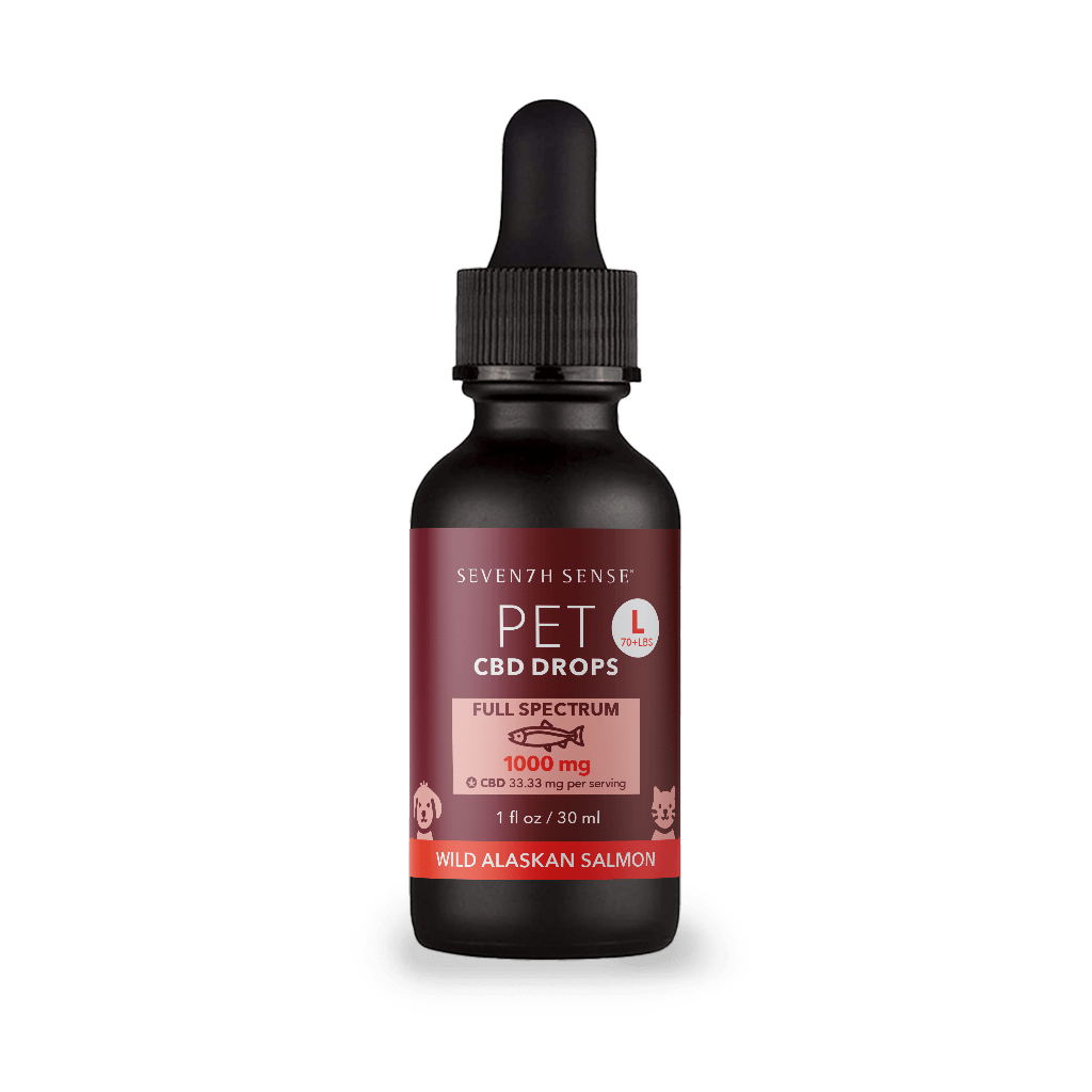 Full Spectrum Large Pet Drops 1000mg Alaskan Salmon