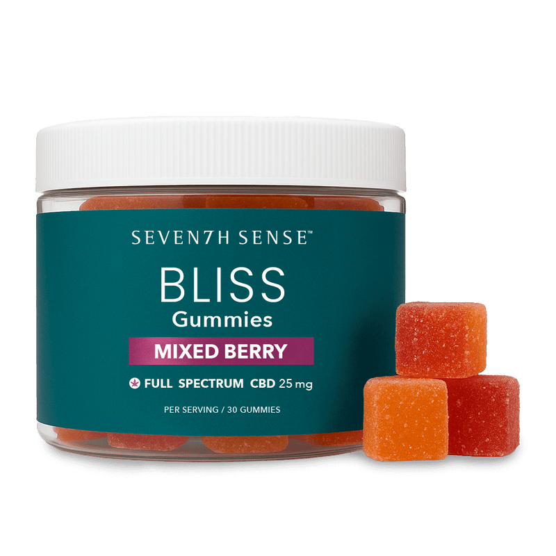 750mg Bliss Full Spectrum CBD Gummies - Mixed Berry from $59.49