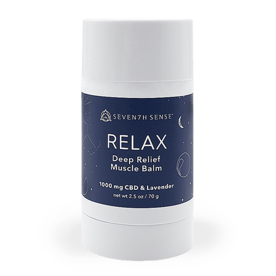 Relax Deep Relief Muscle Balm 1000mg Lavender
