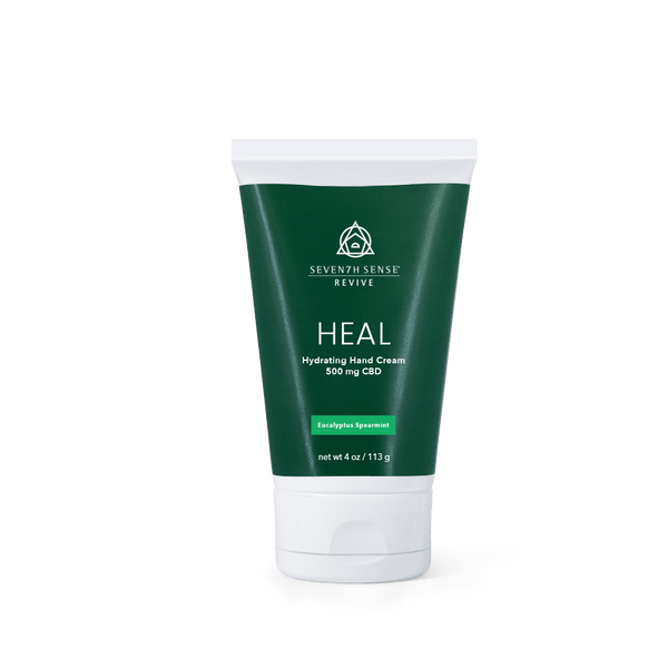Healing CBD Hand Cream Eucalyptus Spearmint – Shop Seventh Sense
