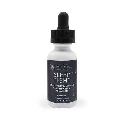 Sleep Tight Broad Spectrum Drops 1500mg Blueberry